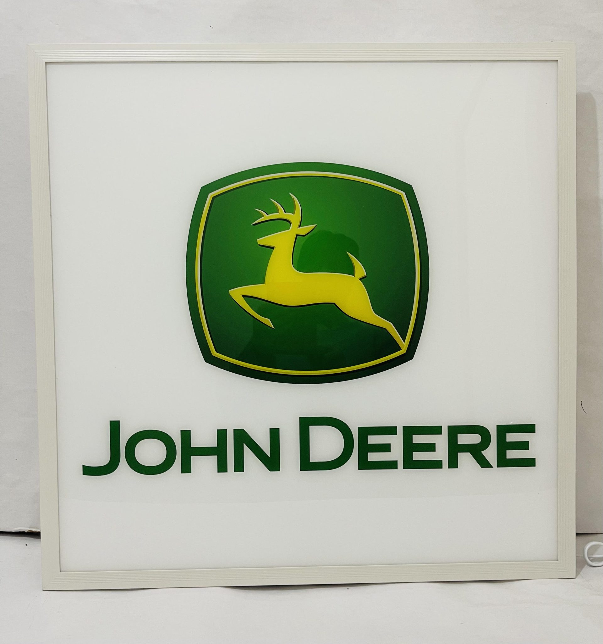 Light Box Vintage Retro Led John Deere - Nostalgia Highway