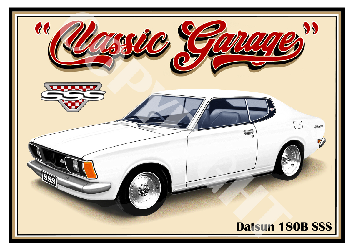 DATSUN 180B SSS SK1318White