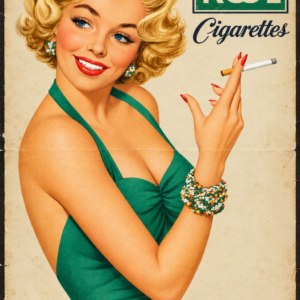 Kool Cigarettes tin metal sign
