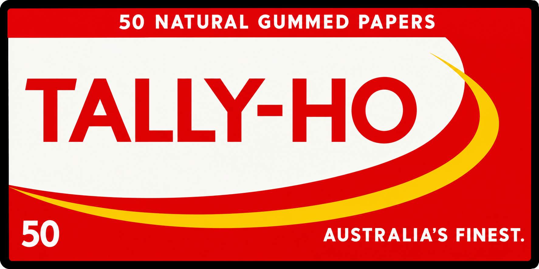 Tally Ho Papers tin metal